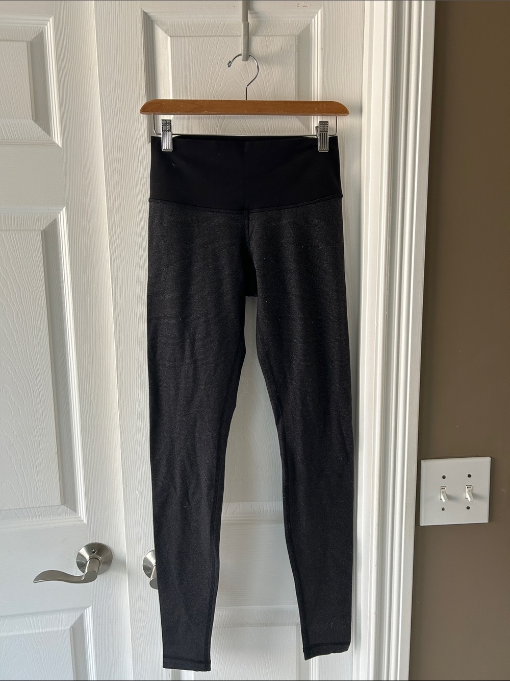 lululemon athletica Black High-Waist leggings Wunder Under Special design